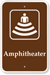 Amphitheater - Campground  Guide & Park Sign