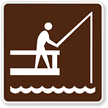 Fishing Pier Symbol - Traffic Sign