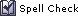 Check your spelling