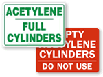 Acetylene Signs