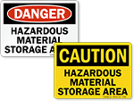 Chemical Storage Labels