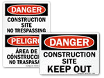Construction Site Signs