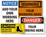 Safety Signs By Header
