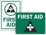 First Aid Signs