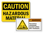 Hazardous Materials Labels