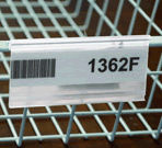 Wire Rack Label Holders