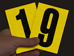 Laminated Reflective Numbers and Letters