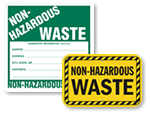 Non Hazardous Waste Labels