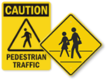 Pedestrian Crossing Signs