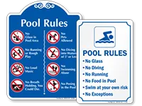 Swimming Pool Rules