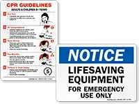 Swimming Pool Safety Signs