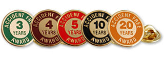 Safety Award Pins