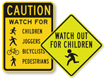 Traffic Signs for Kids Safety