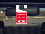 Standard Parking Hang Tag