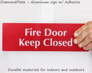 Fire Door Signs