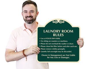 Laundry Room Signs