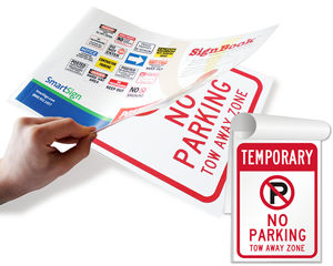 Temporary Parking Sign Books