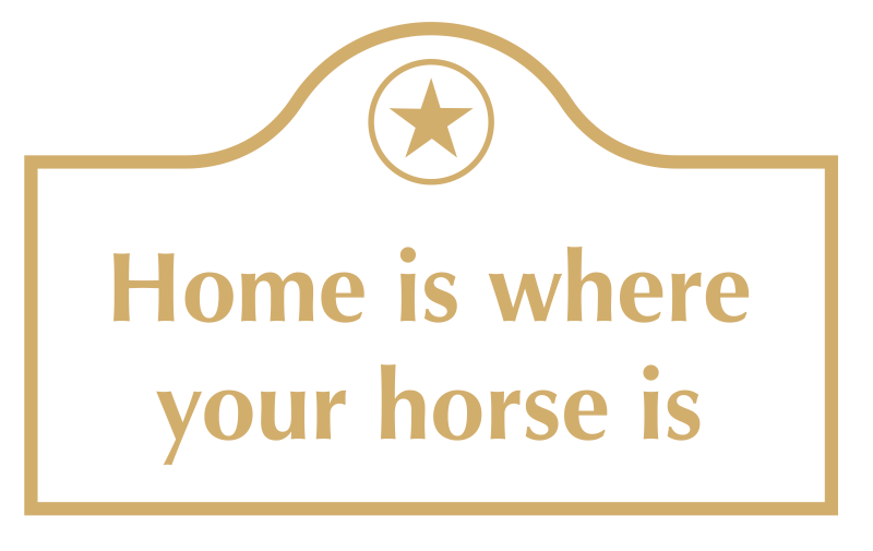 Funny Horse Engraved Arch Marker