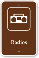 Radios - Campground, Guide & Park Sign