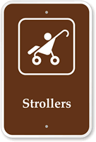 Strollers Campground Park Sign