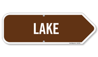 Lake Arrow Campground Sign