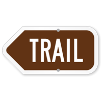 Trail Campground Sign