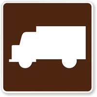 Truck Symbol - Traffic Sign