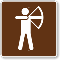 Archery, MUTCD Guide Sign for Campground