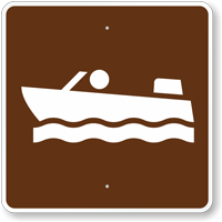 Motor boating, MUTCD Guide Sign for Campground