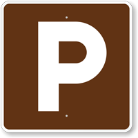 Parking, MUTCD Guide Sign for Campground