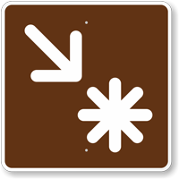 Point of Interest, MUTCD Campground Guide Sign