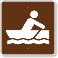 Row boating, MUTCD Guide Sign for Campground