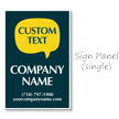 Add Company Name BigBoss Portable Custom Sidewalk Sign