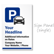 Parking BigBoss Portable Custom Sidewalk Sign