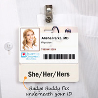 High Quality Preferred Pronoun Badges!