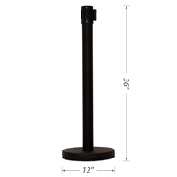 Retractable Belt Barrier for Crowd Control