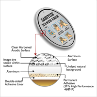 DG Design Entryway Sanitizing Reminder