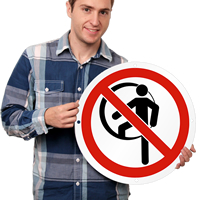 Do Not Enter Confined Space ISO Signs