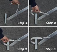 Rail Road Steel Clamp