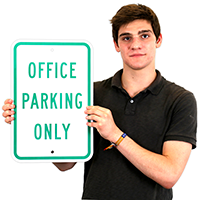 Office Parking Only Sign