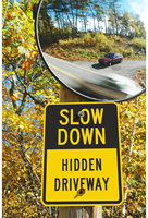 Slow Down Sign