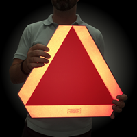 Reflective Slow Moving Vehicle Sign