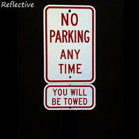 Violaters will Be Towed