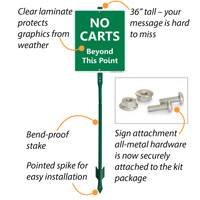 lawn sign