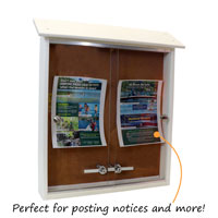 Great for posting notices and more