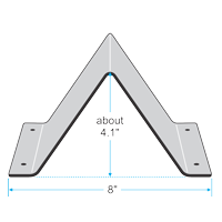AED Projecting Safety Sign