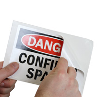 Safety Notice for Enclosed Spaces