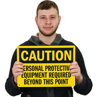 Personal Protective Equipment Required Sign