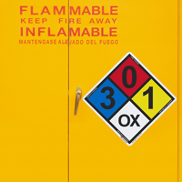 Reflective NFPA Sign