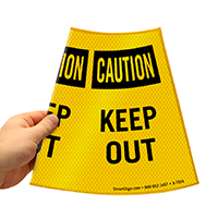 Caution Keep Out Sign